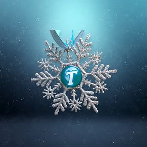 Tulane University GREEN WAVE Handmade Snowflake *NEW*